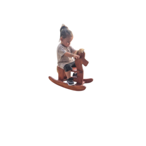 נדנדה סוס עץ