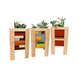 אדנית לעציץ MDF דפנות משתנות